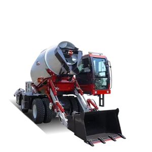 Mini Crawler Concrete Mixer Truck